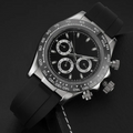 Stainless Steel Chronograph Watch 40mm – Automatic