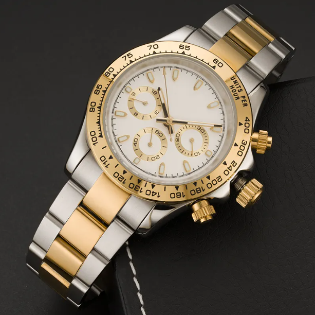 Stainless Steel Chronograph Watch 40mm – Automatic
