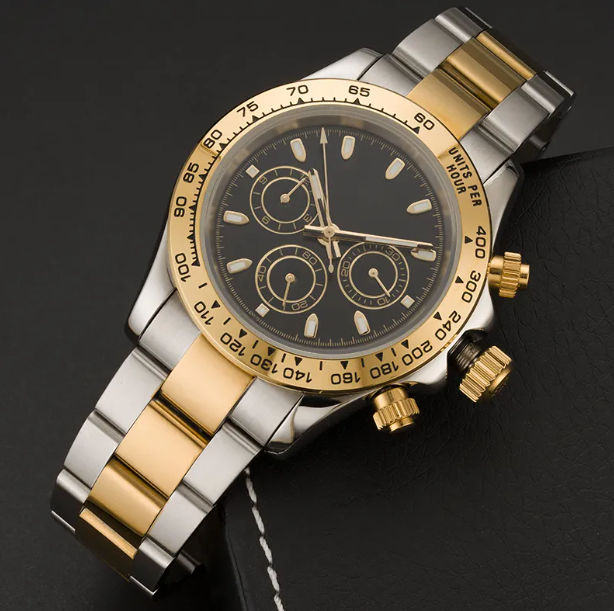 Stainless Steel Chronograph Watch 40mm – Automatic