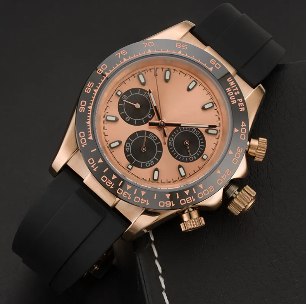 Stainless Steel Chronograph Watch 40mm – Automatic